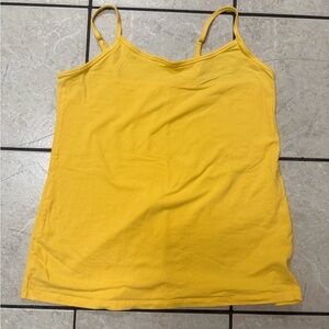 Torrid Women’s Plus Size 2 Yellow Adjustable Strap Cotton Tank Top